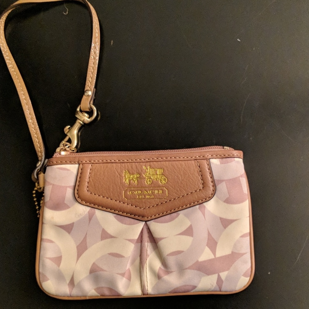 Coach wristlet